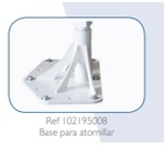 BASE ATORNILLABLE POOL E-185 BLANCA